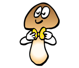 Hang in there! Matsutake-kun sticker #8700803