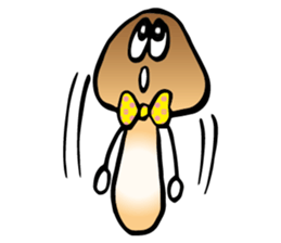 Hang in there! Matsutake-kun sticker #8700804