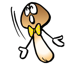 Hang in there! Matsutake-kun sticker #8700805