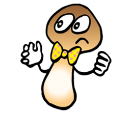 Hang in there! Matsutake-kun sticker #8700807