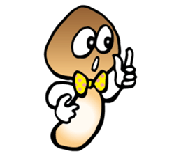 Hang in there! Matsutake-kun sticker #8700808