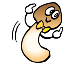 Hang in there! Matsutake-kun sticker #8700814