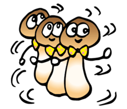 Hang in there! Matsutake-kun sticker #8700818