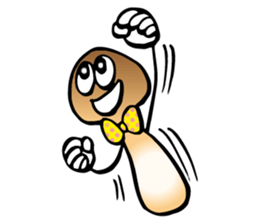 Hang in there! Matsutake-kun sticker #8700819