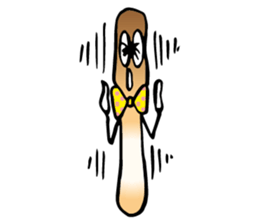 Hang in there! Matsutake-kun sticker #8700821