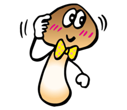 Hang in there! Matsutake-kun sticker #8700826