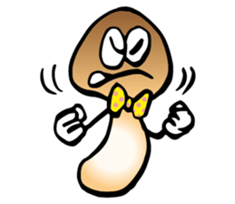 Hang in there! Matsutake-kun sticker #8700831