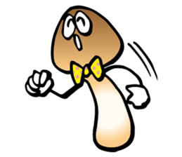 Hang in there! Matsutake-kun sticker #8700832