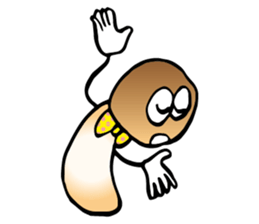 Hang in there! Matsutake-kun sticker #8700833