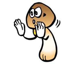 Hang in there! Matsutake-kun sticker #8700836