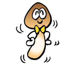 Hang in there! Matsutake-kun sticker #8700837