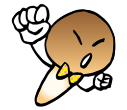 Hang in there! Matsutake-kun sticker #8700839