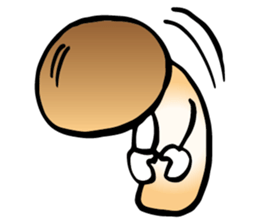 Hang in there! Matsutake-kun sticker #8700840