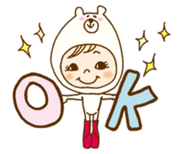 Daily conversation of Kumakocchi(Kansai) sticker #8701387