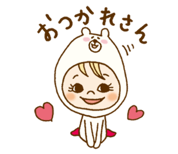 Daily conversation of Kumakocchi(Kansai) sticker #8701391