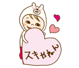 Daily conversation of Kumakocchi(Kansai) sticker #8701415