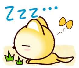 Pretty and strange dog sticker #8701604