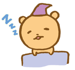 The loosely cute bear English ver. sticker #8701780