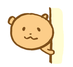 The loosely cute bear English ver. sticker #8701784