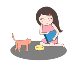 Cat-reeya sticker #8701861