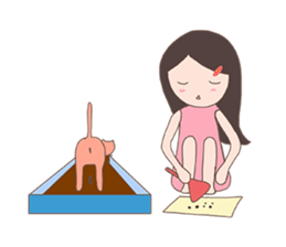 Cat-reeya sticker #8701862