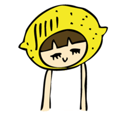 A Lemon Girl sticker #8702472