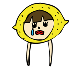 A Lemon Girl sticker #8702474