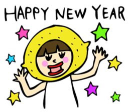 A Lemon Girl sticker #8702505