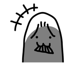 Very disgusting spotted garden eel sticker #8702981