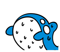 MiniWhale-Whitedu and friends sticker #8702992