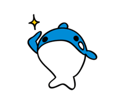MiniWhale-Whitedu and friends sticker #8702993