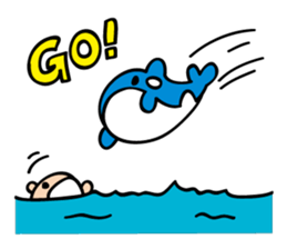 MiniWhale-Whitedu and friends sticker #8702995