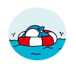 MiniWhale-Whitedu and friends sticker #8702996