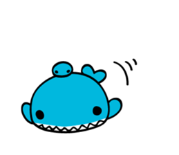MiniWhale-Whitedu and friends sticker #8702998