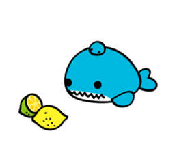MiniWhale-Whitedu and friends sticker #8703000