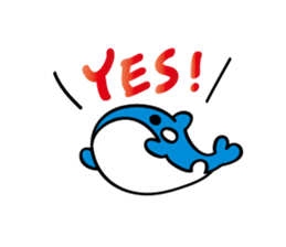 MiniWhale-Whitedu and friends sticker #8703002