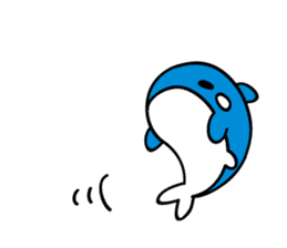 MiniWhale-Whitedu and friends sticker #8703009