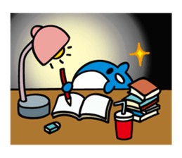 MiniWhale-Whitedu and friends sticker #8703013