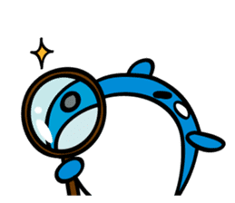 MiniWhale-Whitedu and friends sticker #8703014