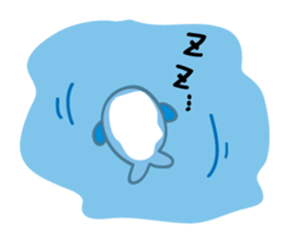 MiniWhale-Whitedu and friends sticker #8703020