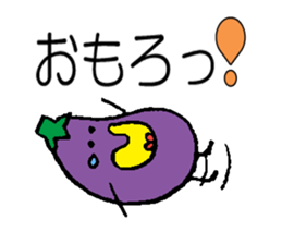Eggplant (Kansai dialect) sticker #8703069