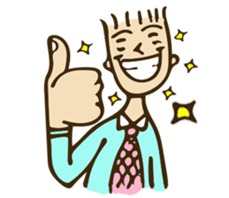 Awesome boy love love sticker #8703209