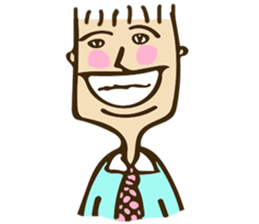 Awesome boy love love sticker #8703221