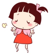 Woman Type1(Heartwarming) sticker #8703232