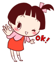 Woman Type1(Heartwarming) sticker #8703243
