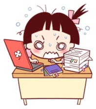 Woman Type1(Heartwarming) sticker #8703248