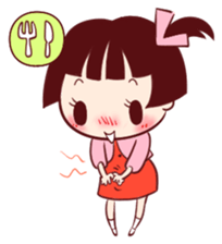 Woman Type1(Heartwarming) sticker #8703265