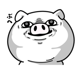 Pig100% sticker #8703713