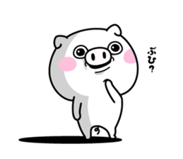 Pig100% sticker #8703714