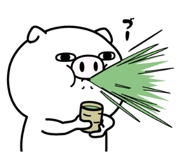 Pig100% sticker #8703720